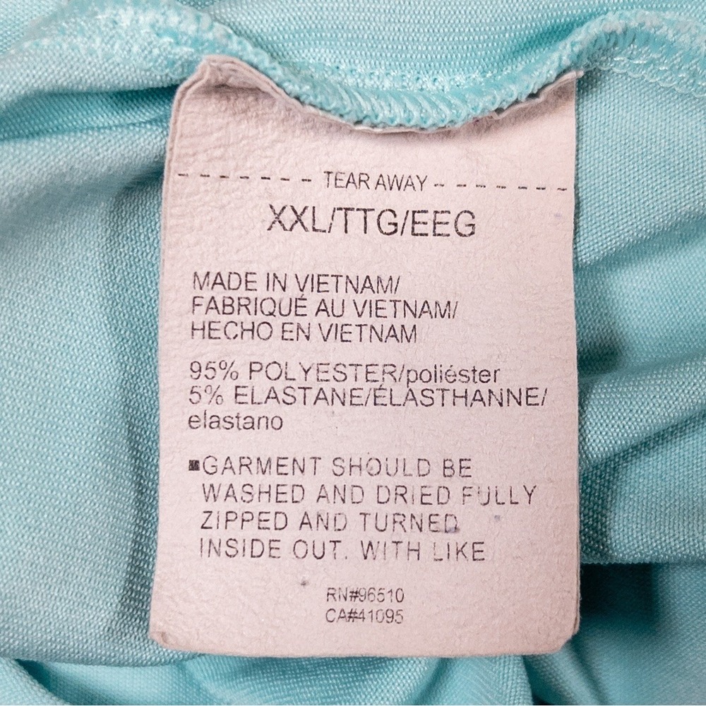 Under Armour Quarter Zip Shirt Women XXL Blue Golf Performance Activewear - Picture 7 of 8
